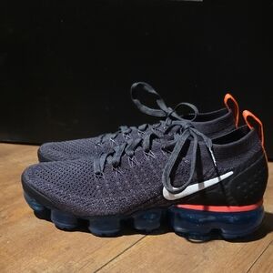 Nike Black and Orange Athletic Shoes